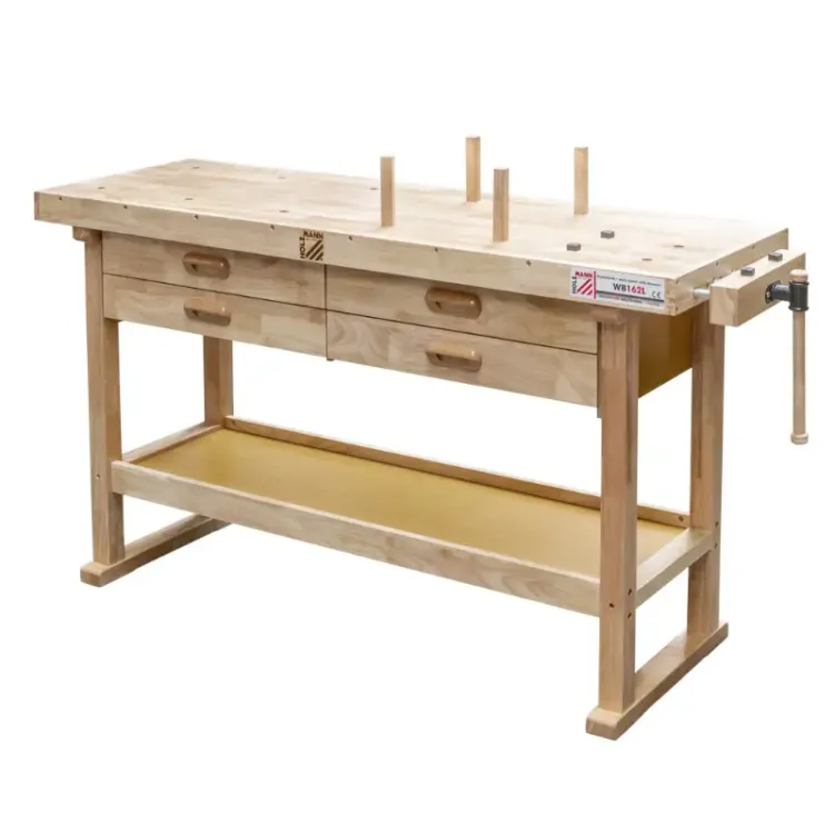 Bancada de Trabalho WB162L Holzmann Madeira Maciça 1640x510mm