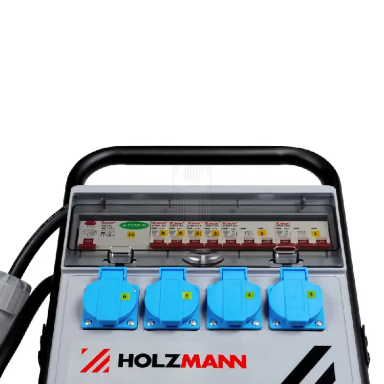 Caixa de distribuição HOLZMANN SSV32A 32A 400V IP44