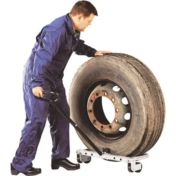 CARRINHO C/ 2 RODÍZIOS PARA RODAS P/ PESADOS COMPAC