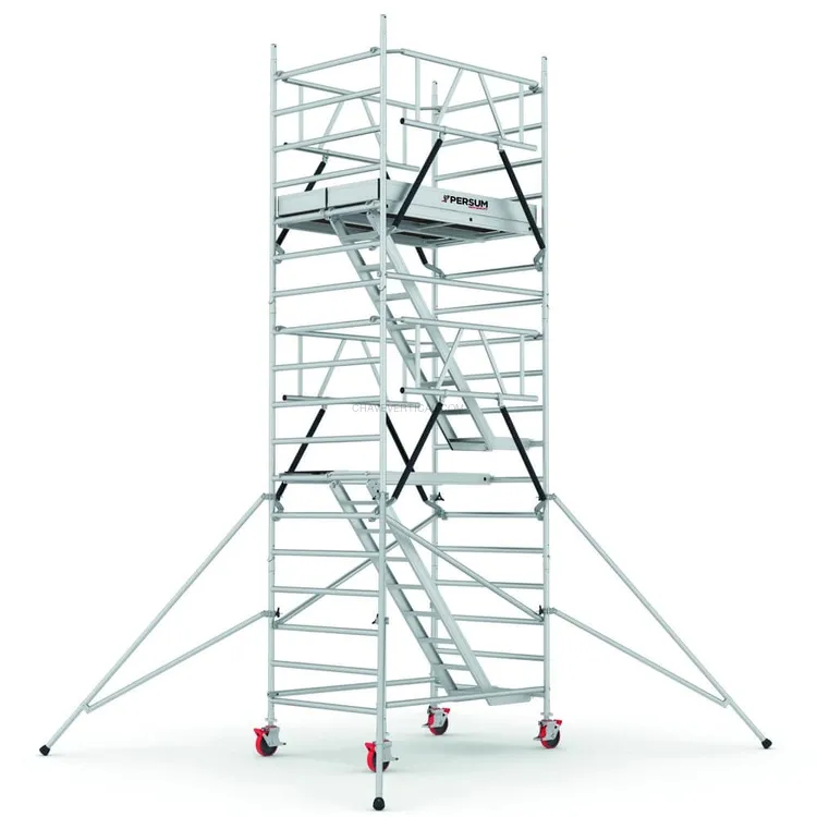 Torre de Andaime Móvel PERSUM Altezza Top LE 180 120x180cm 12,70m