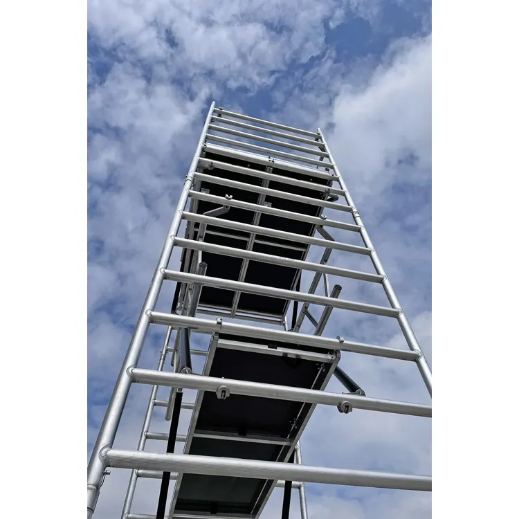 Torre móvel de alumínio Altezza Top L1270 PERSUM 12,70 m 120x240 cm Torre móvel de alumínio Altezza Top L1270 PERSUM 12,70 m 120x240 cm