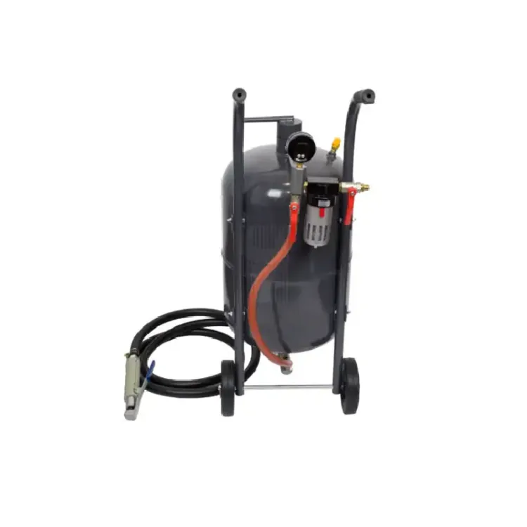 Máquina de Decapar Jato de Areia KROFTOOLS 80L com Mangueira 2,5m
