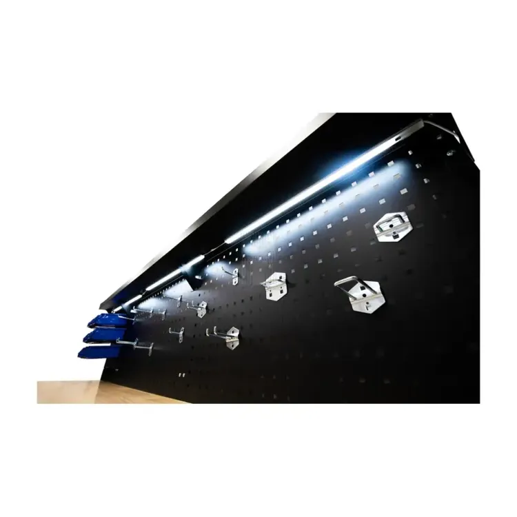 Carro de Trabalho com LED e Tomada KROFTOOLS 84" 6 Rodas