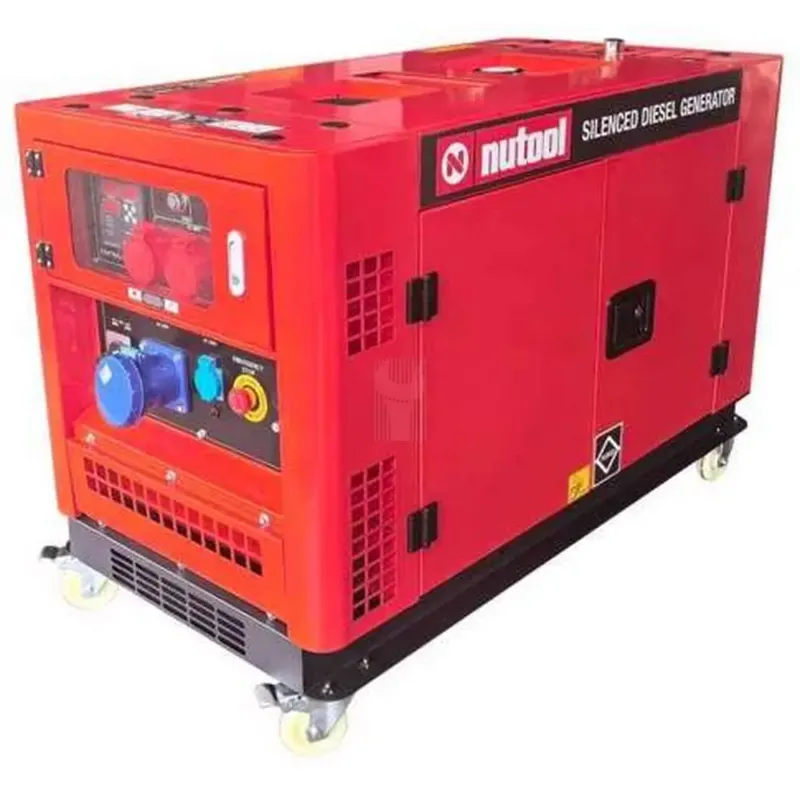 Gerador Diesel Trifásico Insonorizado NUAIR NGDT15000 12kW 15kVA 400V/230V