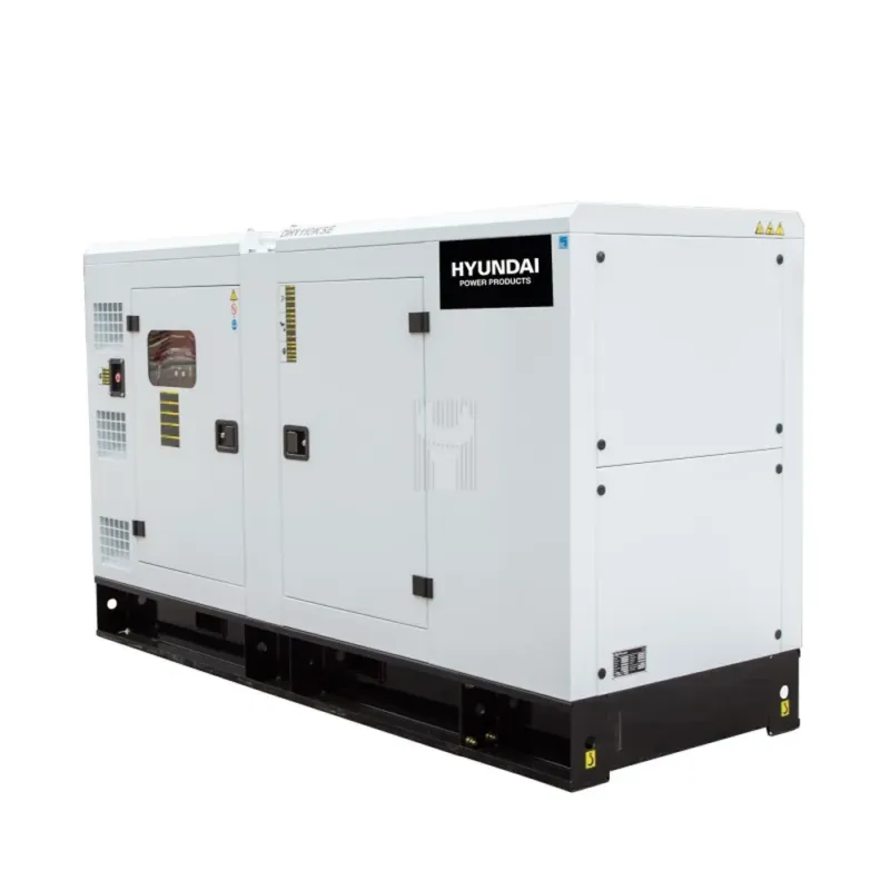 Grupo Electrogéneo Insonorizado Hyundai DHY110KSE 100kVA 400V Trifásico