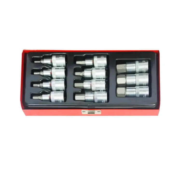 JG 08 CHAVES 1/2" C/ BIT HEX. LONGAS 4-17mm KROFTOOLS JG 08 CHAVES 1/2" C/ BIT HEX. LONGAS 4-17mm KROFTOOLS