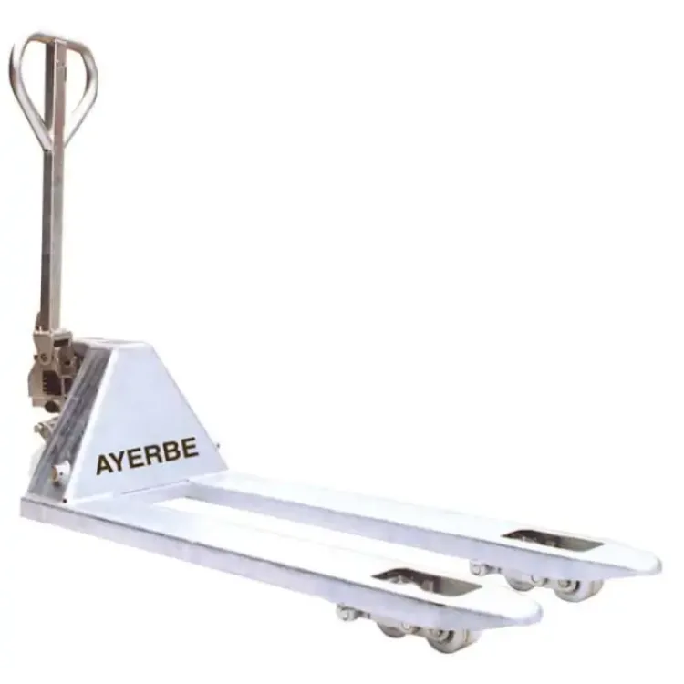 Porta-paletes Galvanizado AYERBE 2000-GAL 2000kg Rodas Nylon