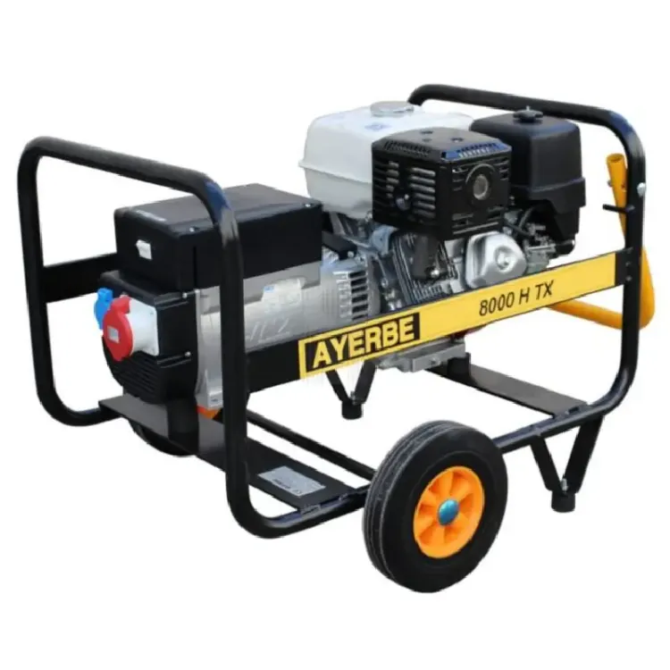 Gerador a Gasolina AYERBE 8000-H TX Manual 8KVA 400V/230V Gerador a Gasolina AYERBE 8000-H TX Manual 8KVA 400V/230V