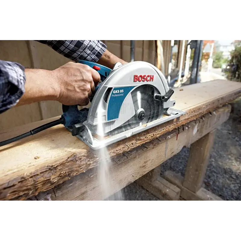 SERRA CIRCULAR MANUAL GKS 85 BOSCH