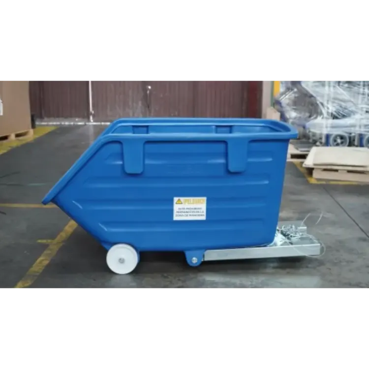Contentor basculante ND 750L 450kg PVC