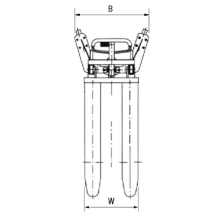 Empilhador Manual IMCOINSA OX55 1000kg 1600mm