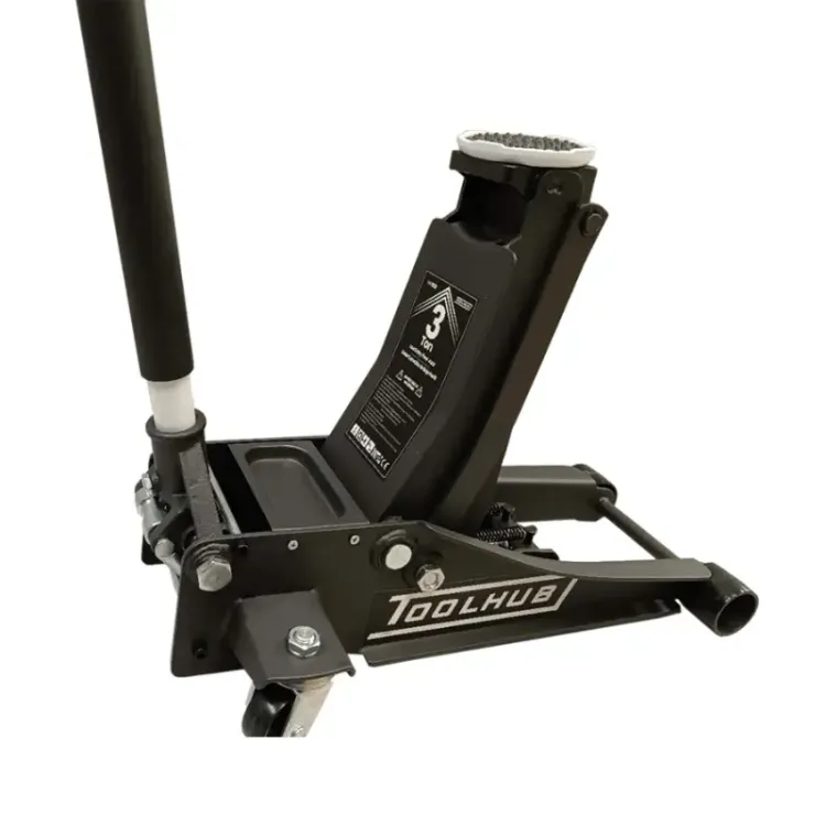 Macaco Hidráulico de Perfil Baixo TOOLHUB 3 Ton 75-460mm 28.3kg Macaco Hidráulico de Perfil Baixo TOOLHUB 3 Ton 75-460mm 28.3kg