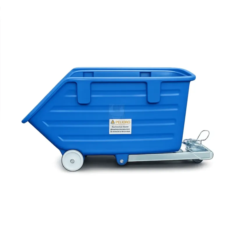 Contentor basculante ND 750L 450kg PVC