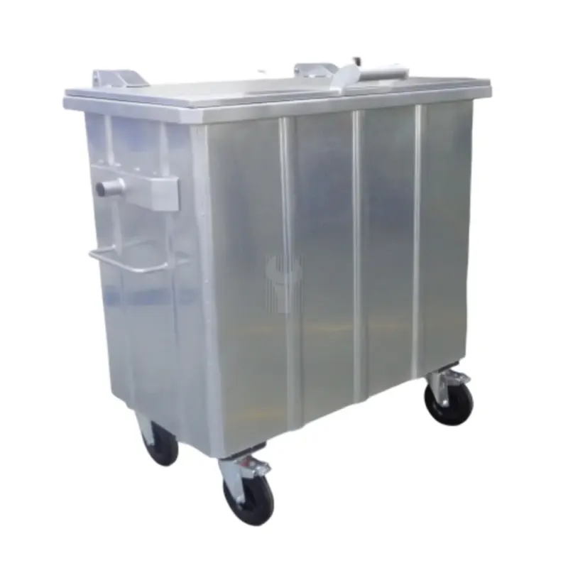 CONTENTOR LIXO 800LT GALVANIZADO CONTENTOR LIXO 800LT GALVANIZADO
