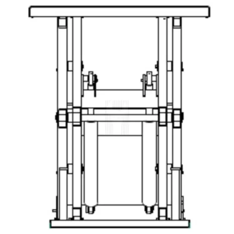 Mesa de Elevação Elétrica ND 3000 kg 380V 2050 mm