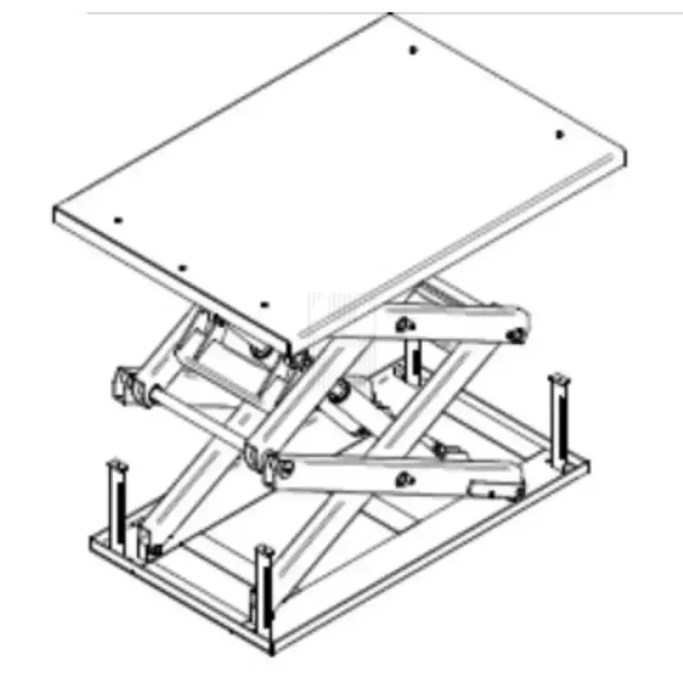Mesa de Elevação Elétrica ND 3000 kg 380V 2050 mm