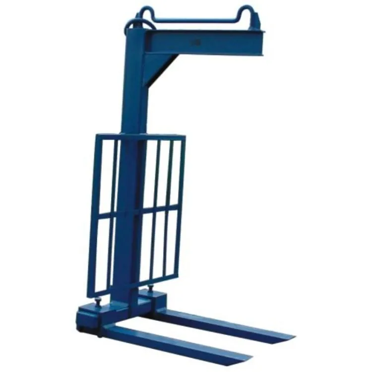 Porta-paletes para Grua ND 1500 kg Garfos Ajustáveis Altura Fixa