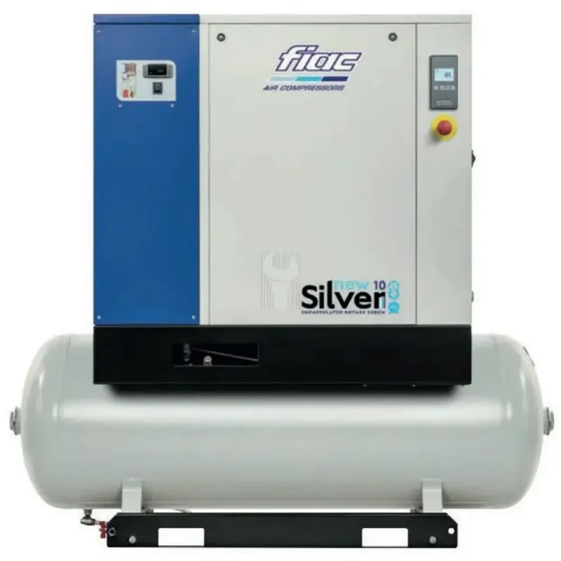 Compressor de Parafuso FIAC New Silver D 5.5/200 400V com Secador