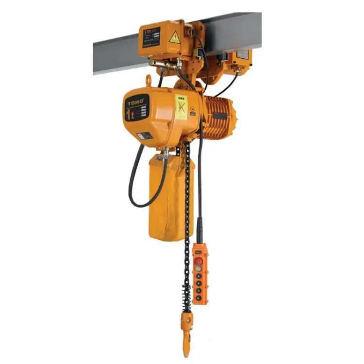 Diferencial Elétrico de Corrente TOHO 1T 380V com Carro Elétrico