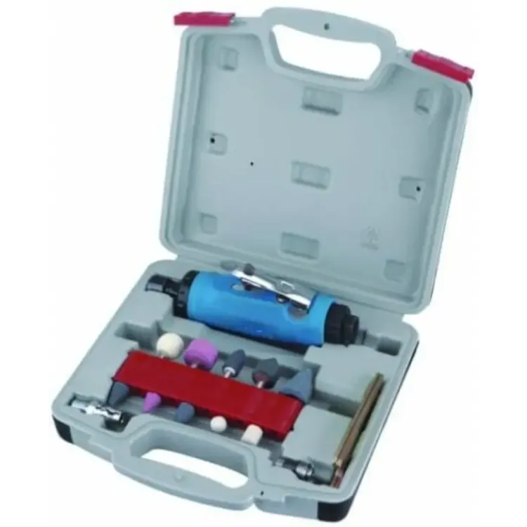 Kit Retificador Pneumático POWERED PPG17K 17 Peças 22000 RPM