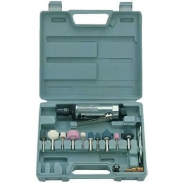 Kit Retificador Pneumático POWERED ZK2206K 1.5kg 10 Mós Kit Retificador Pneumático POWERED ZK2206K 1.5kg 10 Mós