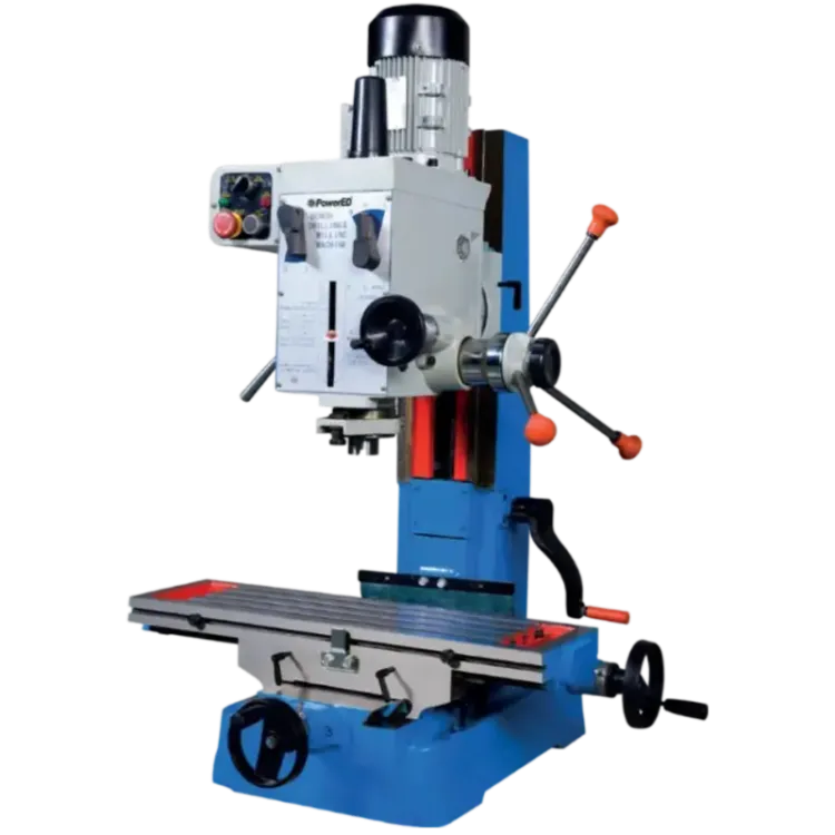 FRESADORA FURADORA PGM45D C/ MESA GRANDE (820X240MM) POWERED