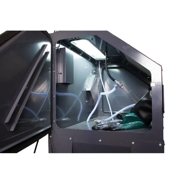 Máquina de Decapar por Jato de Areia 350L Kroftools