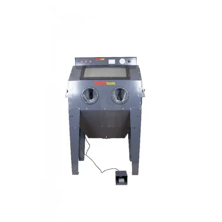 Máquina de Decapar por Jato de Areia 350L Kroftools Máquina de Decapar por Jato de Areia 350L Kroftools