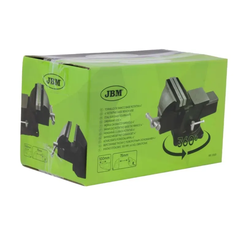 Torno de Bancada Rotativo JBM 100mm 4"