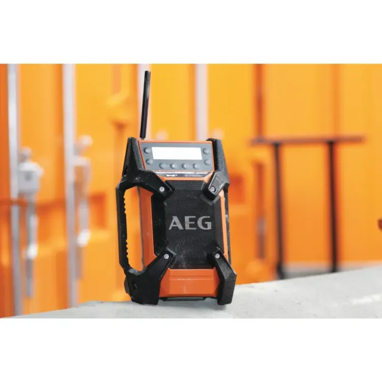 Rádio de Obra Digital AEG BR 1218C-0 18V DAB+