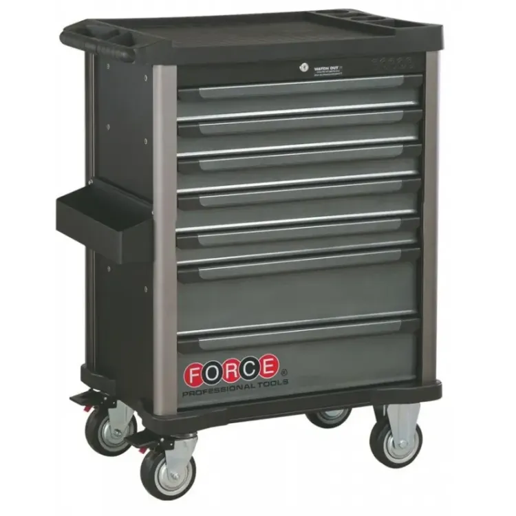 Carro de Ferramentas FORCE FO10217 7 Gavetas 80x50x103cm Carro de Ferramentas FORCE FO10217 7 Gavetas 80x50x103cm