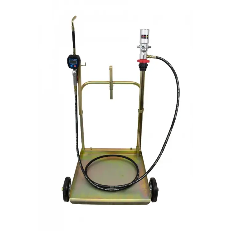 Kit Bomba Óleo Pneumática 5:1 KROFTOOLS com Trolley 180-220Kg