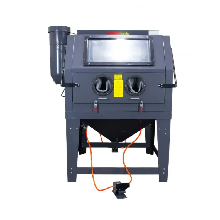 Máquina de Decapar por Jato de Areia 1200L Kroftools 1200W