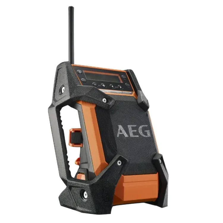 Rádio de Obra Digital AEG BR 1218C-0 18V DAB+ Rádio de Obra Digital AEG BR 1218C-0 18V DAB+