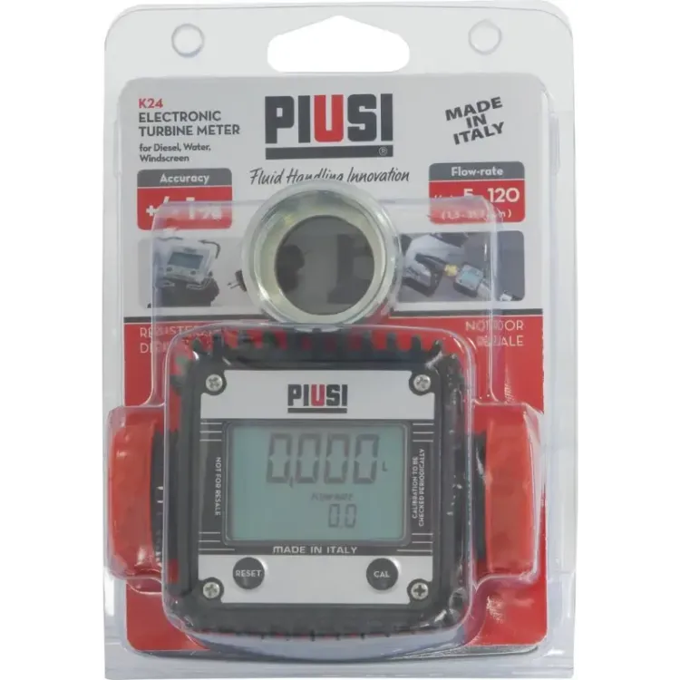 Volucomputador Digital para Gasóleo PIUSI 5 Dígitos 1" M/F