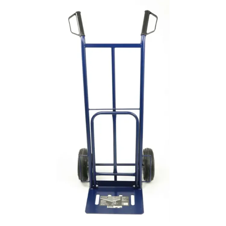 Carro de Armazém Extensível em Aço MADER 250kg Rodas Pneumáticas 10"