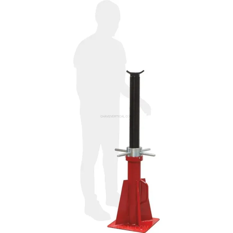 Cavalete Rosca DRAKKAR 20T Base Soldada 665-1170mm