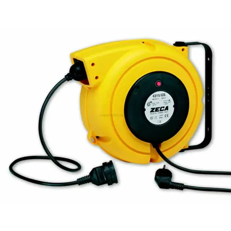Enrolador Elétrico Automático ZECA 4325/15GS 14+1.5m 3x2.5mm² Enrolador Elétrico Automático ZECA 4325/15GS 14+1.5m 3x2.5mm²