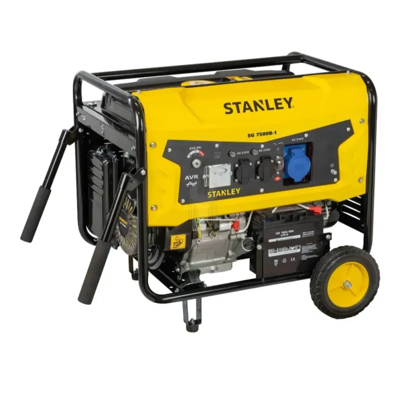 Gerador Monofásico STANLEY SG 7500B-1 7.5kW 25L