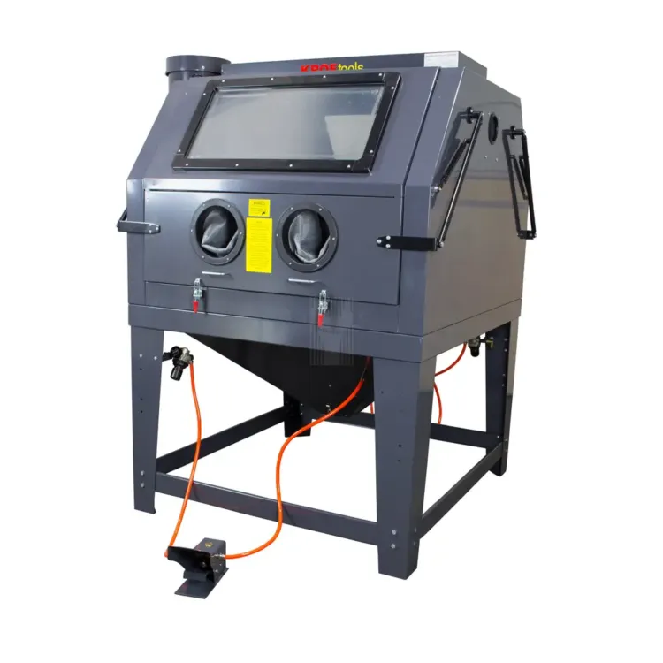 Máquina de Decapar por Jato de Areia 1200L Kroftools 1200W