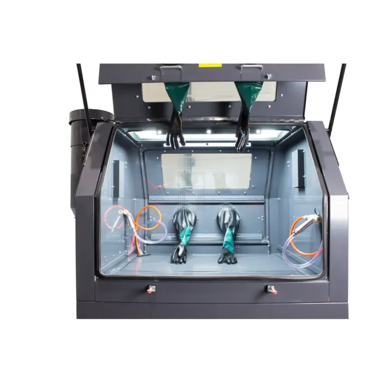 Máquina de Decapar por Jato de Areia 1200L Kroftools 1200W