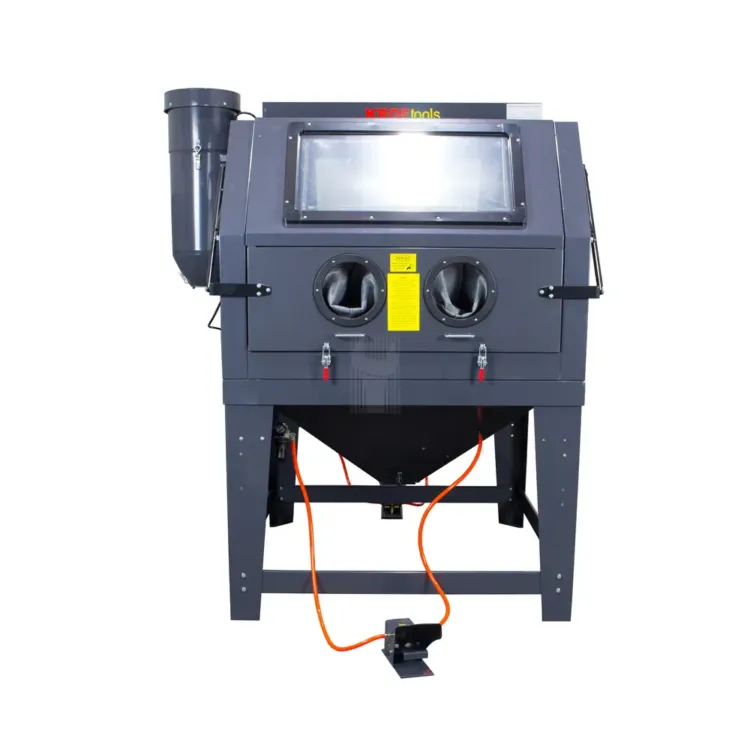 Máquina de Decapar por Jato de Areia 1200L Kroftools 1200W