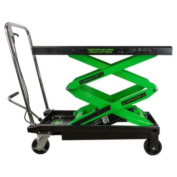 Mesa Elevatória Hidráulica JBM 360kg 1350mm