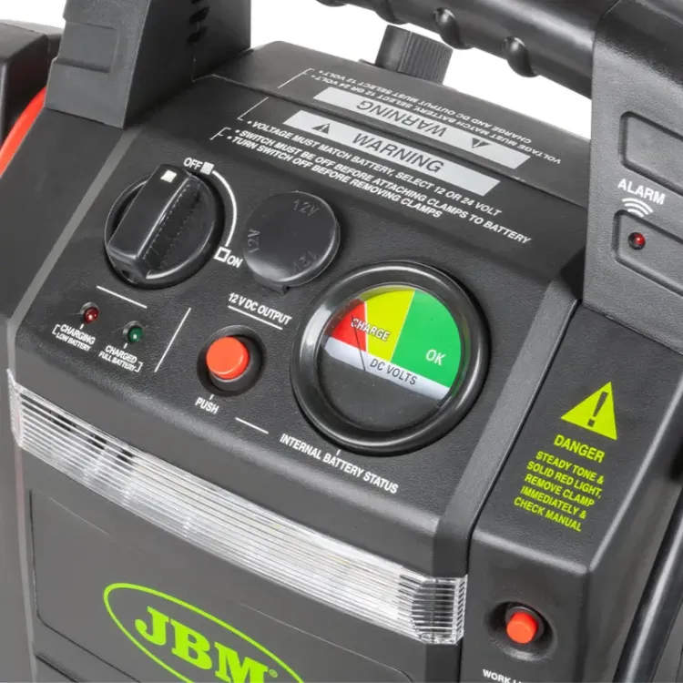 Arrancador de Veículos JBM 12/24V 3000A/1500A