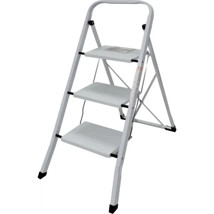ESCADOTE AÇO 70CM 3 DEGRAUS MADER