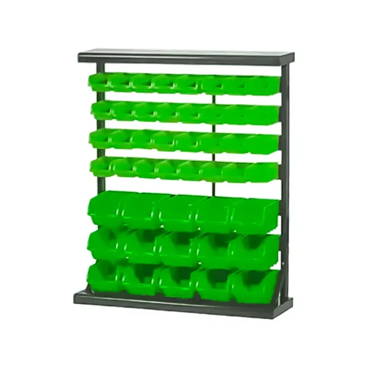 Estante Dupla com 47 Caixas Stock JBM 940x280x1150mm