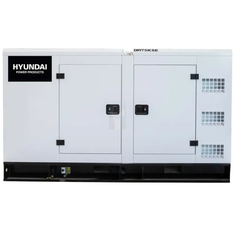 GRUPO GERADOR INSONORIZADO DHY75KSE HYUNDAI GRUPO GERADOR INSONORIZADO DHY75KSE HYUNDAI