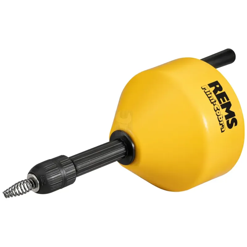 Aparelho de Limpeza de Tubos REMS Mini-Cobra Ø 20-50 mm com Espiral 7.5m