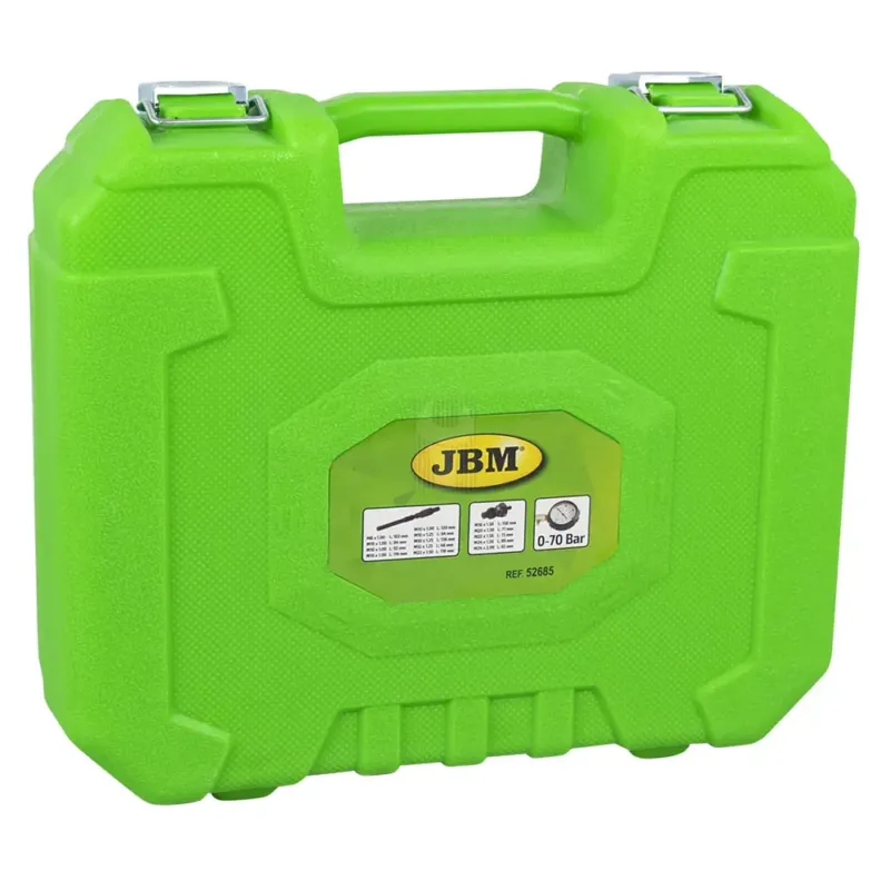 Jogo Compressímetro Diesel para Camião JBM com Adaptadores e Engate Rápido