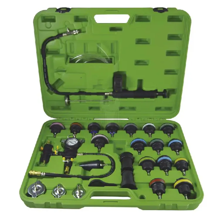 Kit de Teste de Pressão de Refrigeração JBM 0-2.5 Bar 20 Cabeçotes Kit de Teste de Pressão de Refrigeração JBM 0-2.5 Bar 20 Cabeçotes